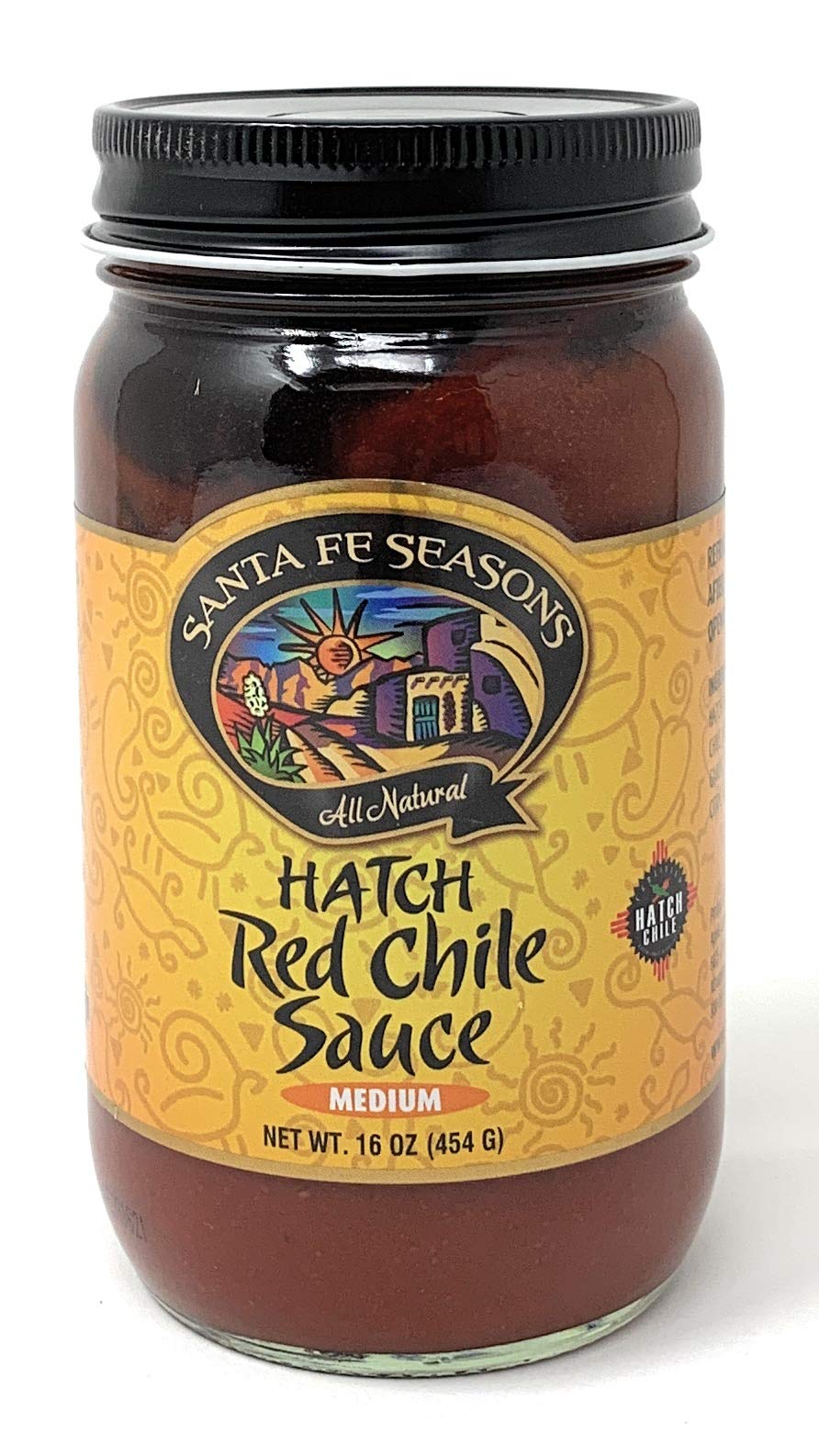 SANTA FE SEASONS Red Chile Sauce Medium, 16 OZ