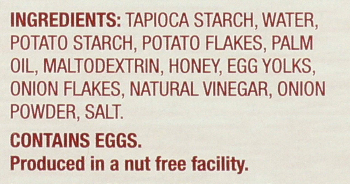 Absolutely Gluten Free Cracker Gf Tstd Onion
