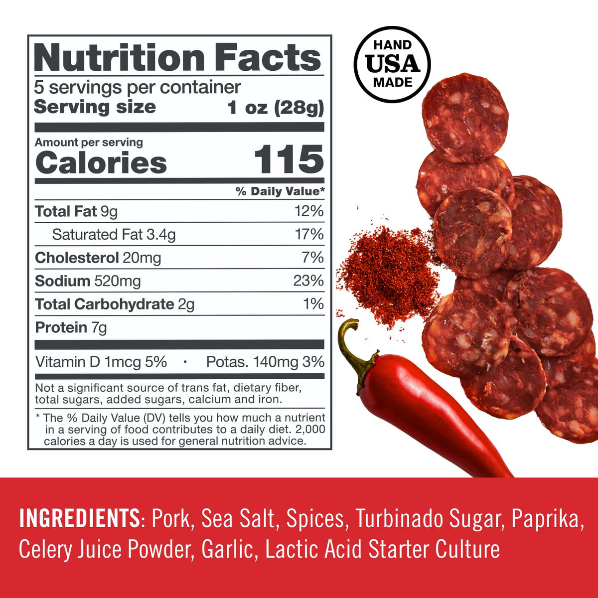 Coro Uncured Classic, Finocchiona & Hot Sopressata Salami Sticks (3 Pack)