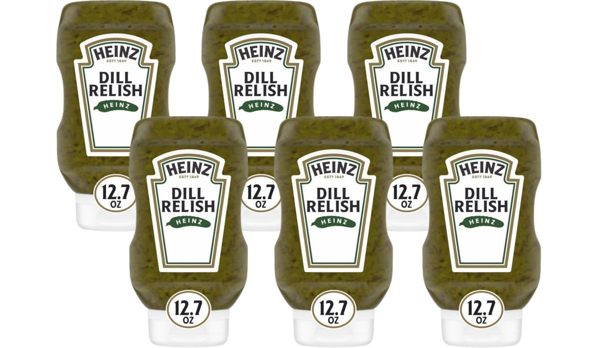Heinz Dill Relish, 12.7 FL OZ (Pack of 6)