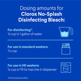 Clorox No Splash Bleach, 117 Fluid Ounces (Package May Vary)
