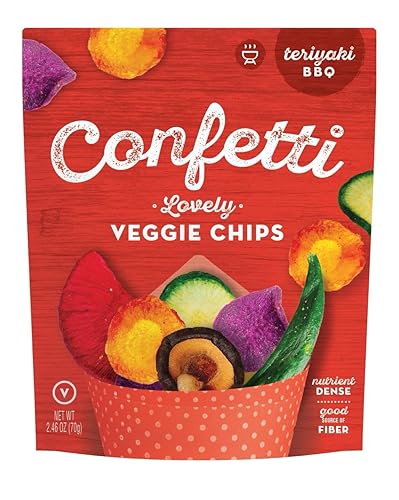 12-pack Lovely Vegetable Chips, Teriyaki BBQ