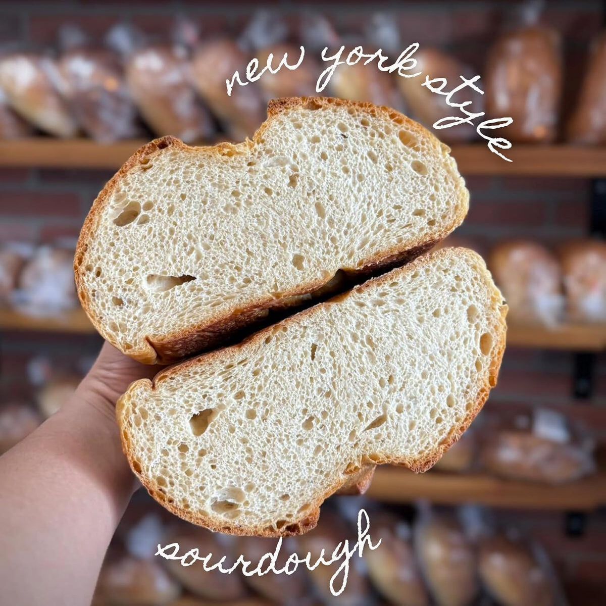 Dr. B's Frankie New York Style Sourdough Bread | 3g Net Carbs & 6g Protein | Low Calorie, Vegan, Sugar-Free, Nut-Free | 4 Ingredient Fresh Low Carb