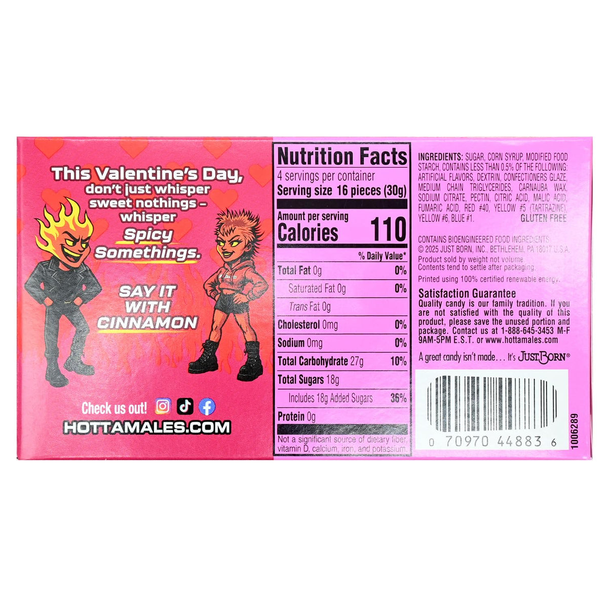 Hot Tamales Valentines Box, 4.25oz