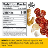 Coro Uncured Classic, Finocchiona & Hot Sopressata Salami Sticks (3 Pack)