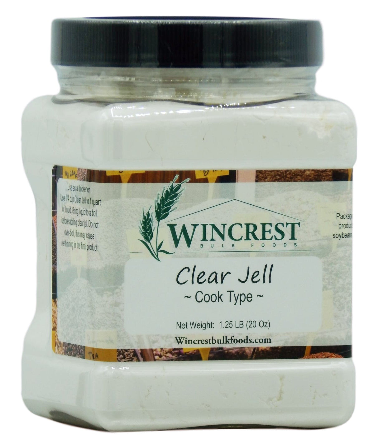 Clear Jel Canning Starch - Cook Type - 1.25 Lb Container (20 Oz)