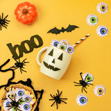 20 Pounds Halloween Milk Chocolate Peanut Butter Spooky Eye Balls, Trick-Or-Treat Party Bag Fillers, Individually Wrapped in Multi-color Eye Design