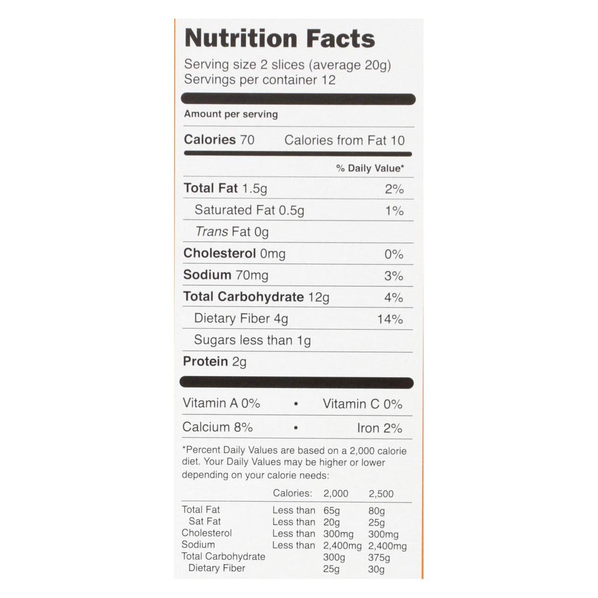 Ryvita Crisp Bread Sesame Rye Crispbread - 8.8 Oz -