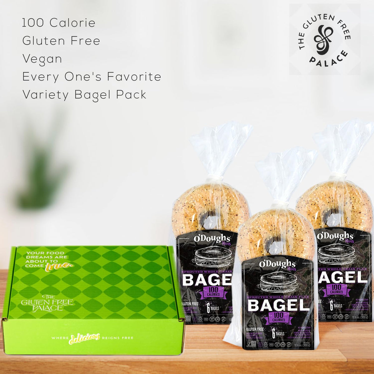 ODoughs Gluten Free Bagels (Sprouted Whole Grain Flax Bagel)