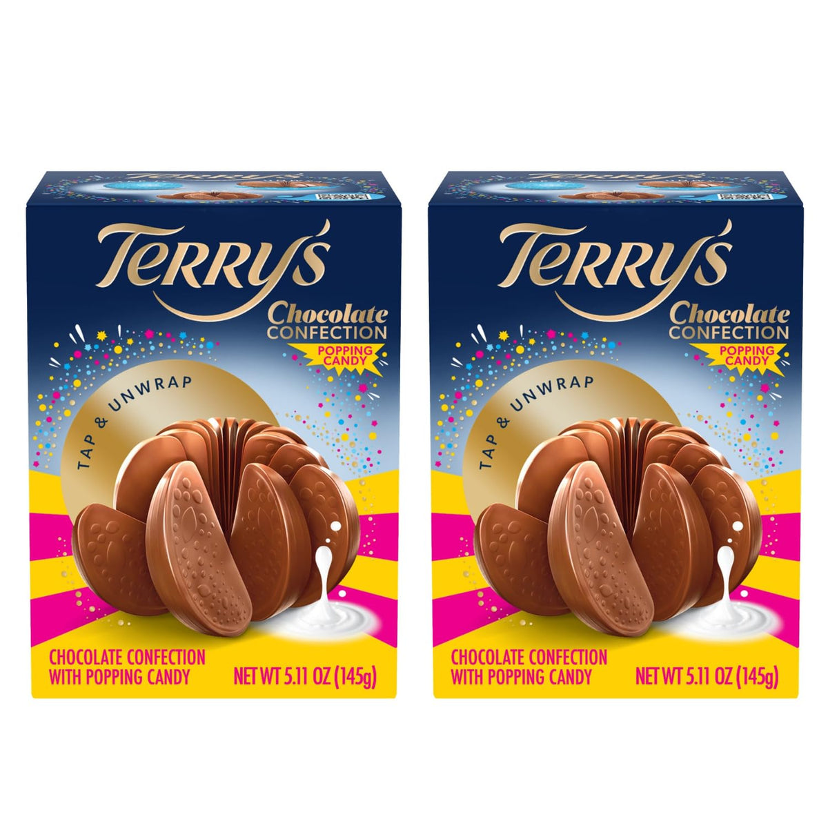 Terry’s Simply Popping Candy Chocolate Ball 2-Pack