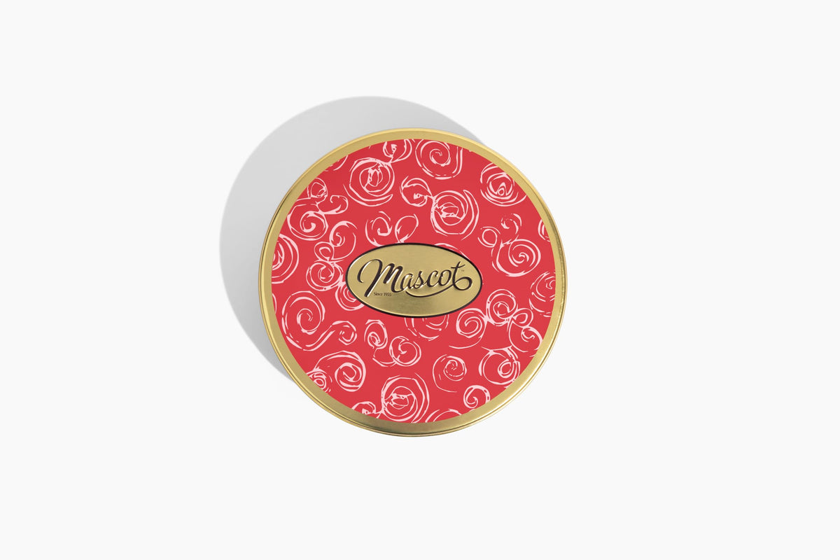 Mascot Glazed Pecans 12 oz Tin | Crunchy Handcrafted Southern Candy Made with Fresh Georgia Pecans in a 12oz Gift Tin | Perfect for Birthdays