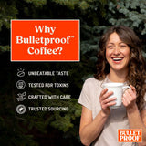 Bulletproof Original Medium Roast Whole Bean Coffee, 12 Ounces, Clean Coffee Tested for Toxins