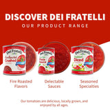 Dei Fratelli Marinara Pasta Sauce (24 oz. glass jars, 4 pack) - Vine-Ripened - No Water Added, Not from Paste - Non-GMO, Gluten-Free