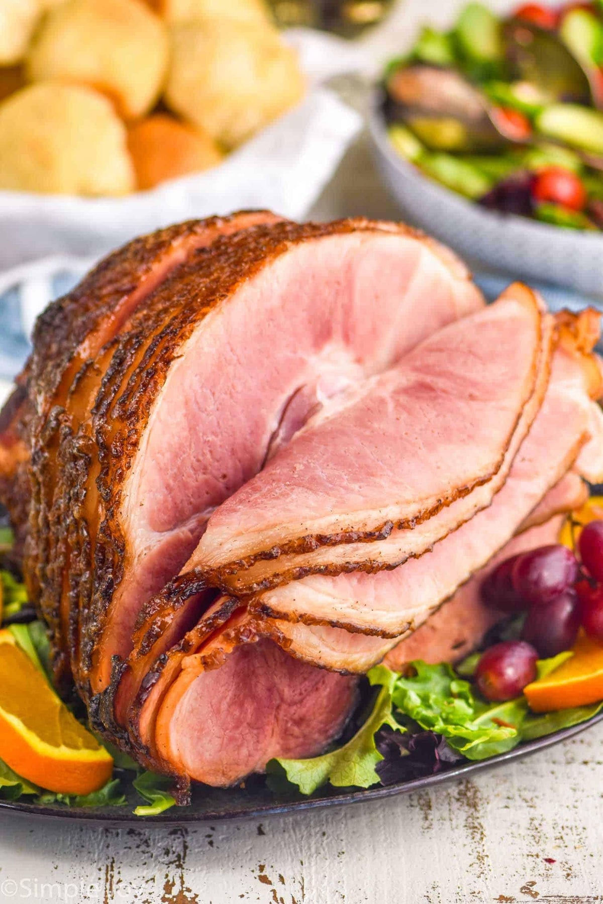 Salutem Vita - Oven-Baked Honey Ham, 1 lbs. (actual weight may vary within 5%) - Pack of 4