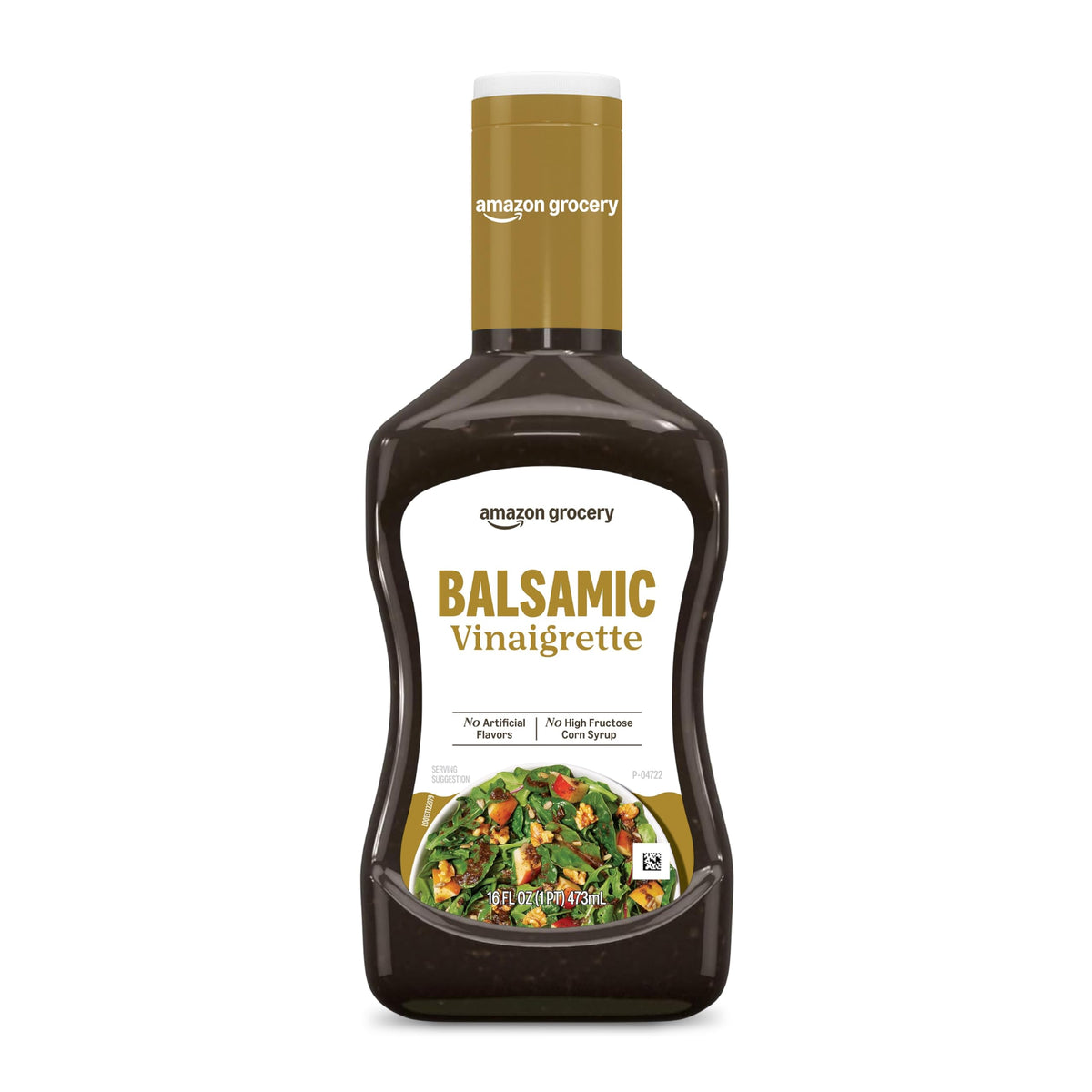 Amazon Grocery, Balsamic Vinaigrette Dressing, 16 Fl Oz