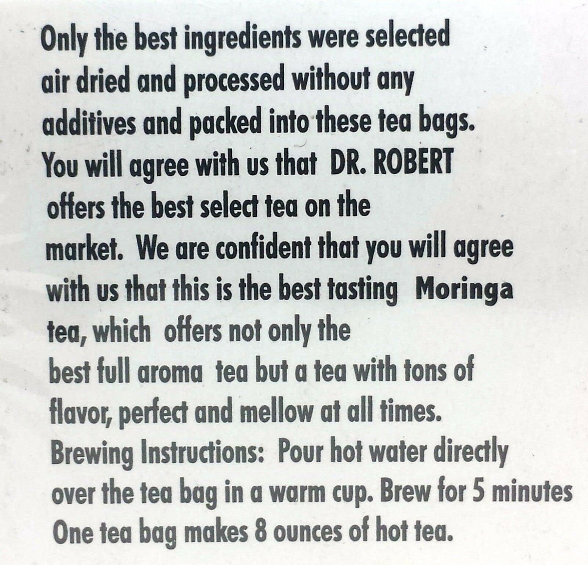 Dr. Robert Moringa Tea (2 Pack)