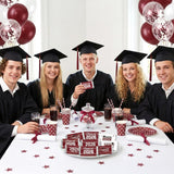 Anwyll 120Pcs Graduation Party Favor Decoration Stickers 2026 Grad Mini Candy Chocolate Bar Wrapper Label Sticker Self Adhesive Congrats Graduation