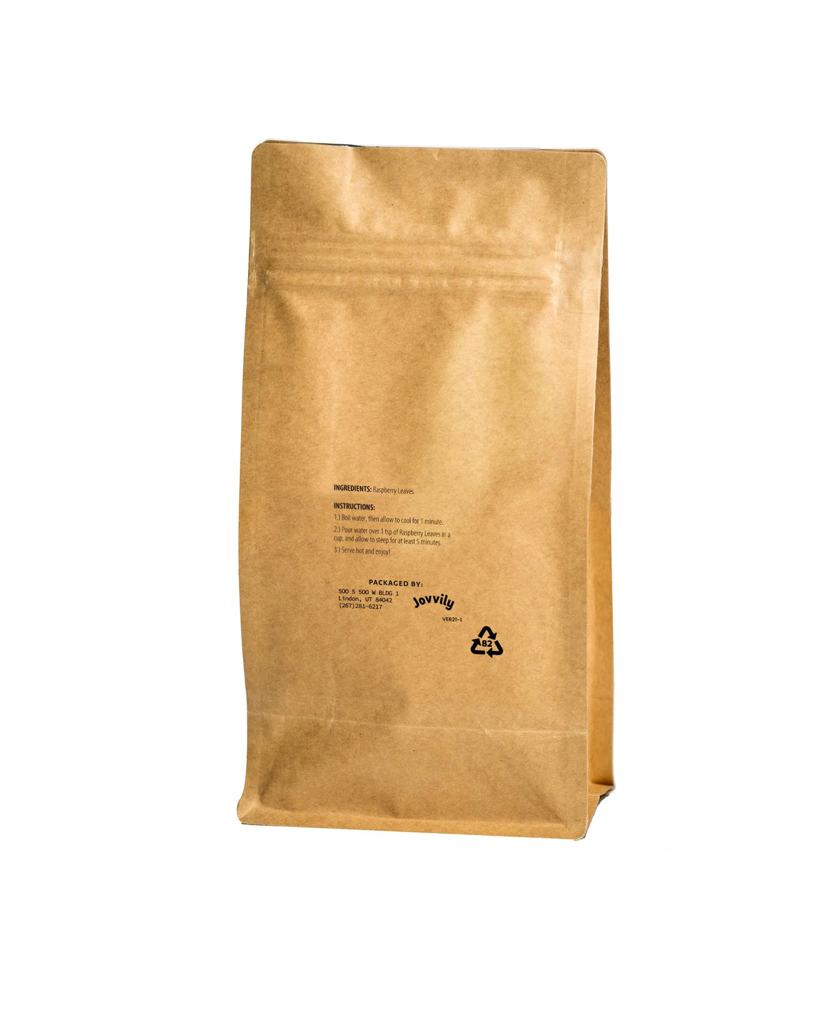 Jovvily Raspberry Leaf - 4 oz - Cut & Sifted - Herbal Tea