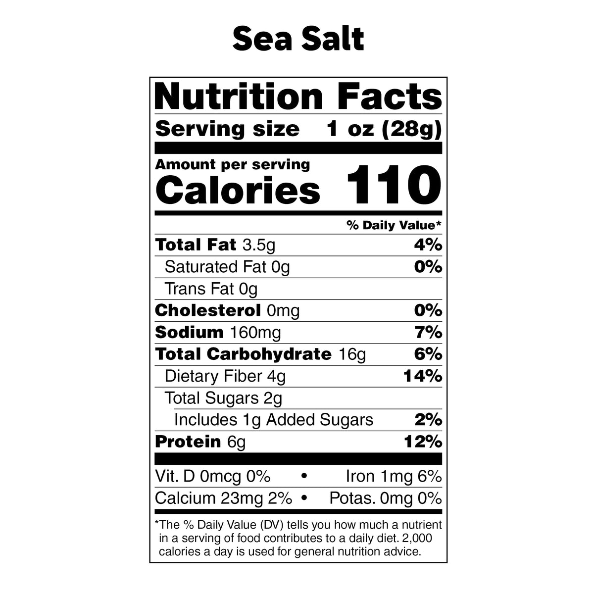 Bada Bean Bada Boom - Plant-Based Protein, Gluten Free, Vegan, Crunchy Roasted Broad (Fava) Bean Snacks, 100 Calories per Serving, Sea Salt, 4.5 Ounce