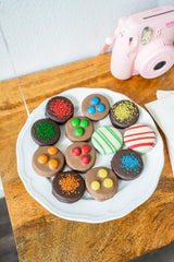 From You Flowers - Rainbow Chocolate Covered Cookies