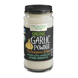 Frontier Garlic Powder Organic Bottle, 2.33 Ounce