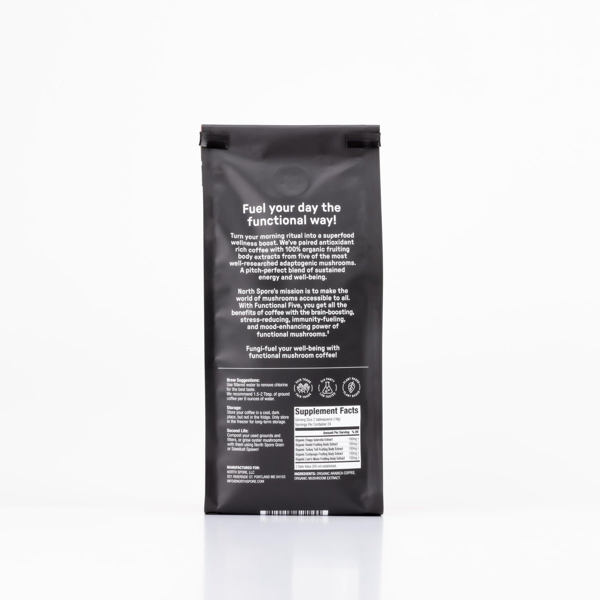 North Spore 'Functional-5' Mushroom Coffee