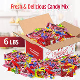 Bulk Candy Mix, 6lb of Individually Wrapped Party Variety