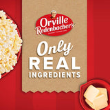 Orville Redenbacher’s Microwave Popcorn, Ultimate Butter Flavor, 3g Fiber Per Serving, 3.29 oz., 6-Count