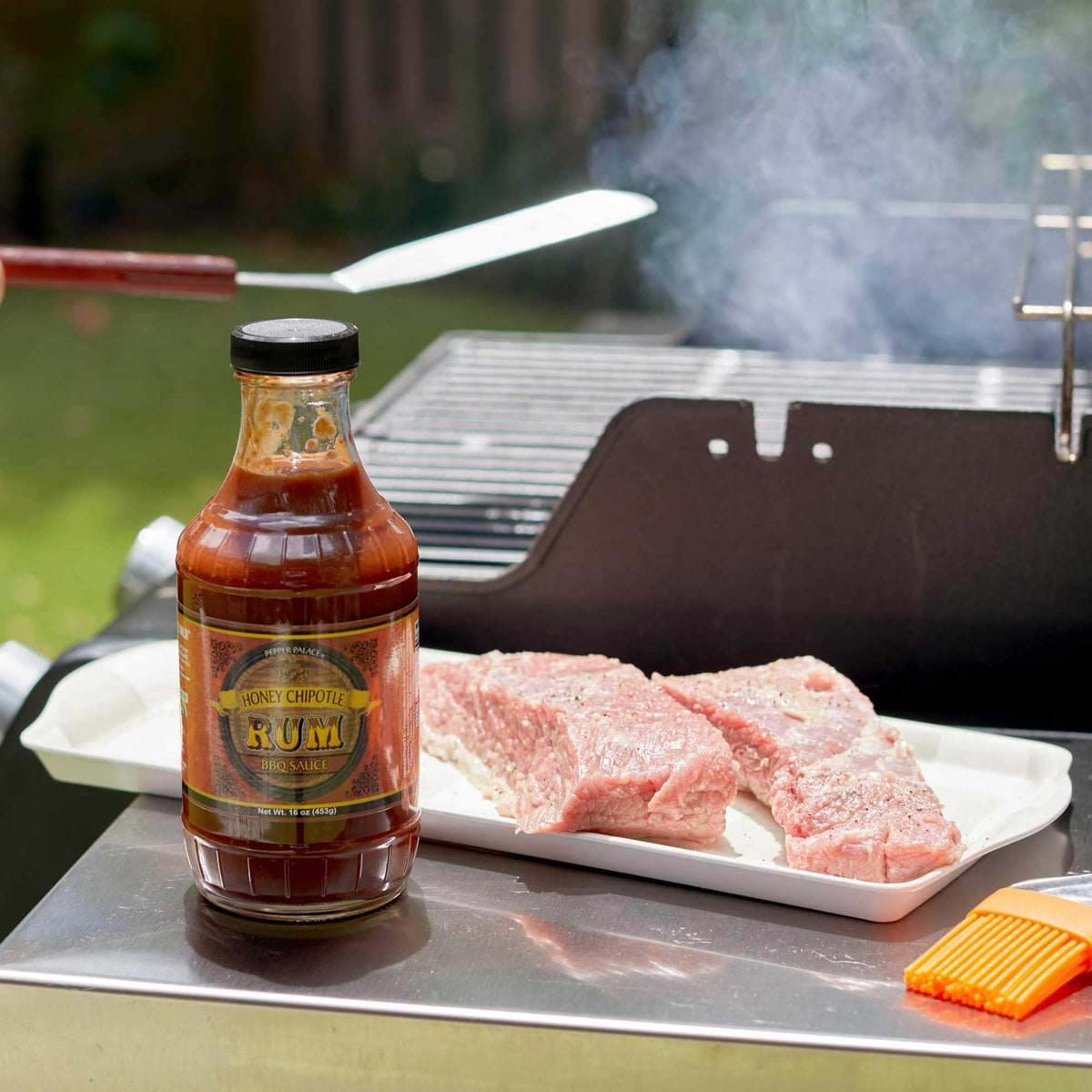 Pepper Palace Honey Chipotle Rum BBQ Sauce