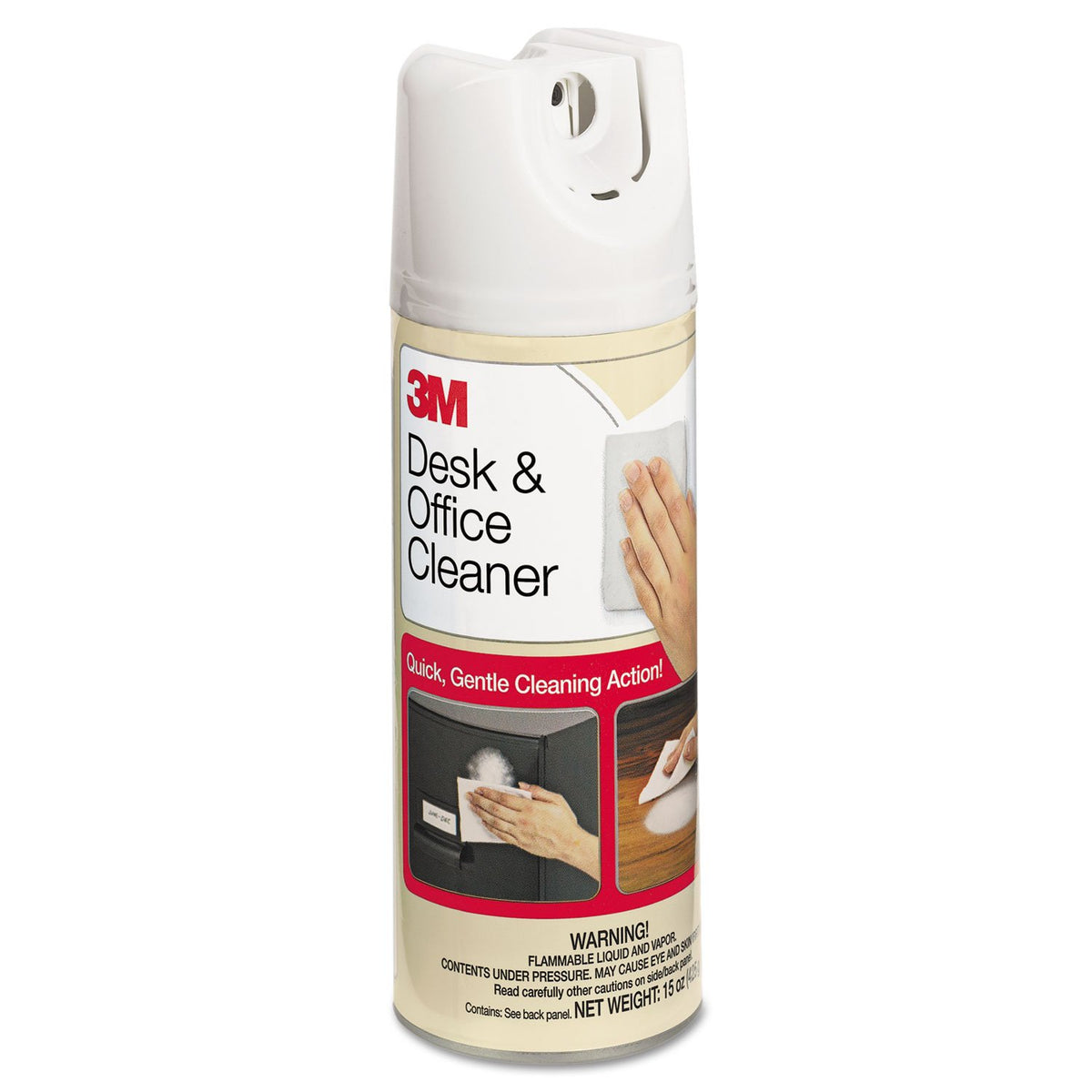 3M Desk and Office Spray Cleaner, 15 Oz Aerosol Spray