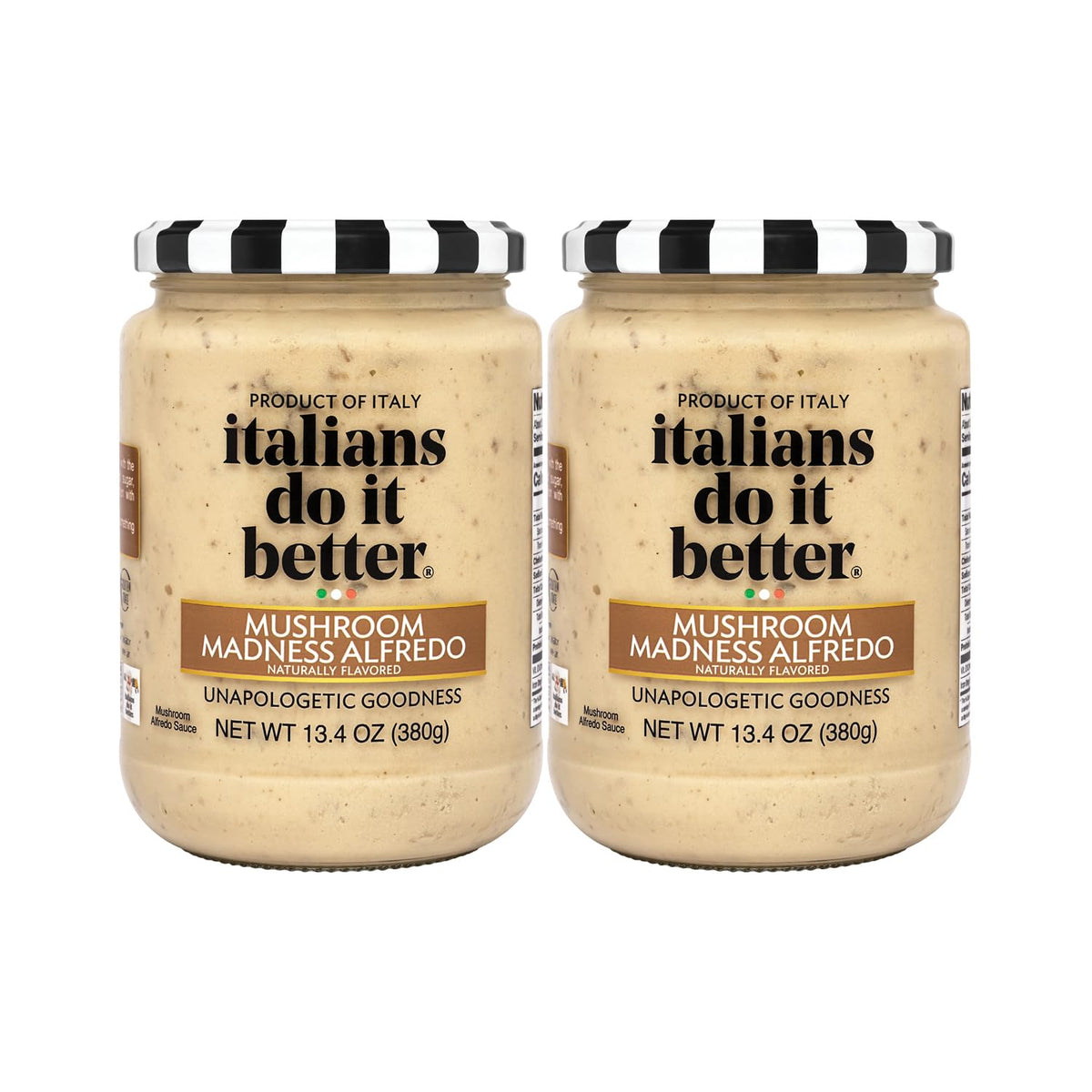 Italians Do It Better Alfredo Sauce (Mushroom Madness 2 Pack)