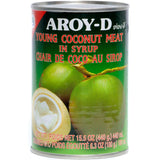 Young Coconut Meat in Syrup - 15oz (Pack of 3)
