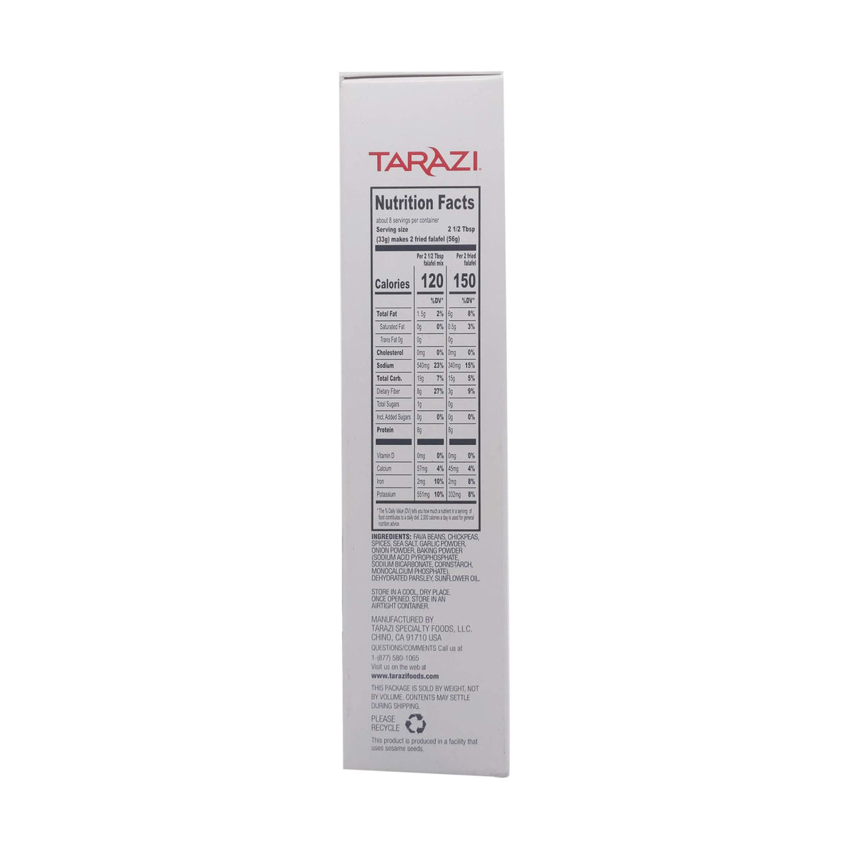 Tarazi Mix Falafel 10 OZ