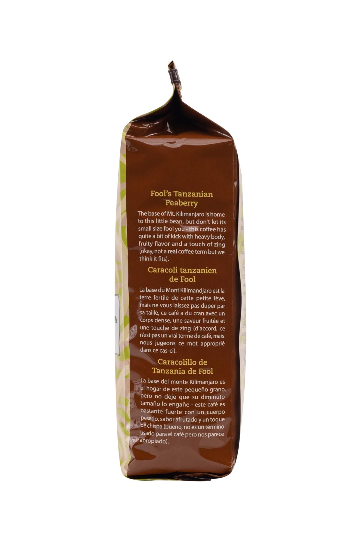 Coffee Fool's Tanzanian Peaberry (Espresso)