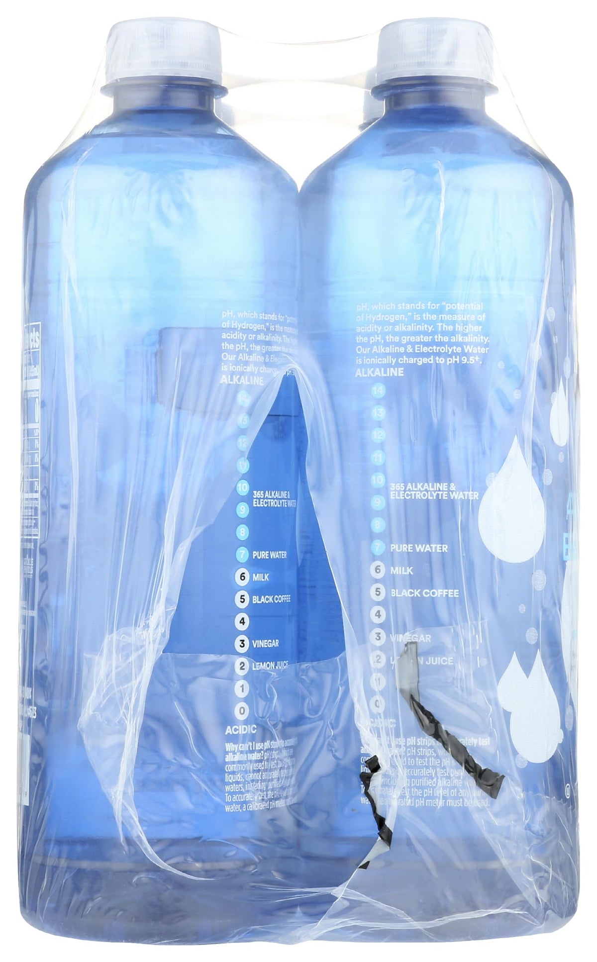 365 by Whole Foods Market, Alkaline & Electrolyte Water Bottles, 25.3 Fl Oz (Pack of 6)