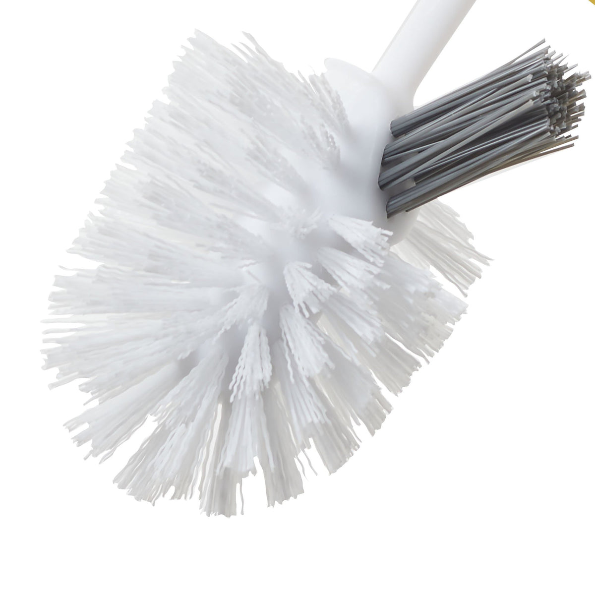 Clorox Toilet Bowl Brush With Under Rim Scrubber