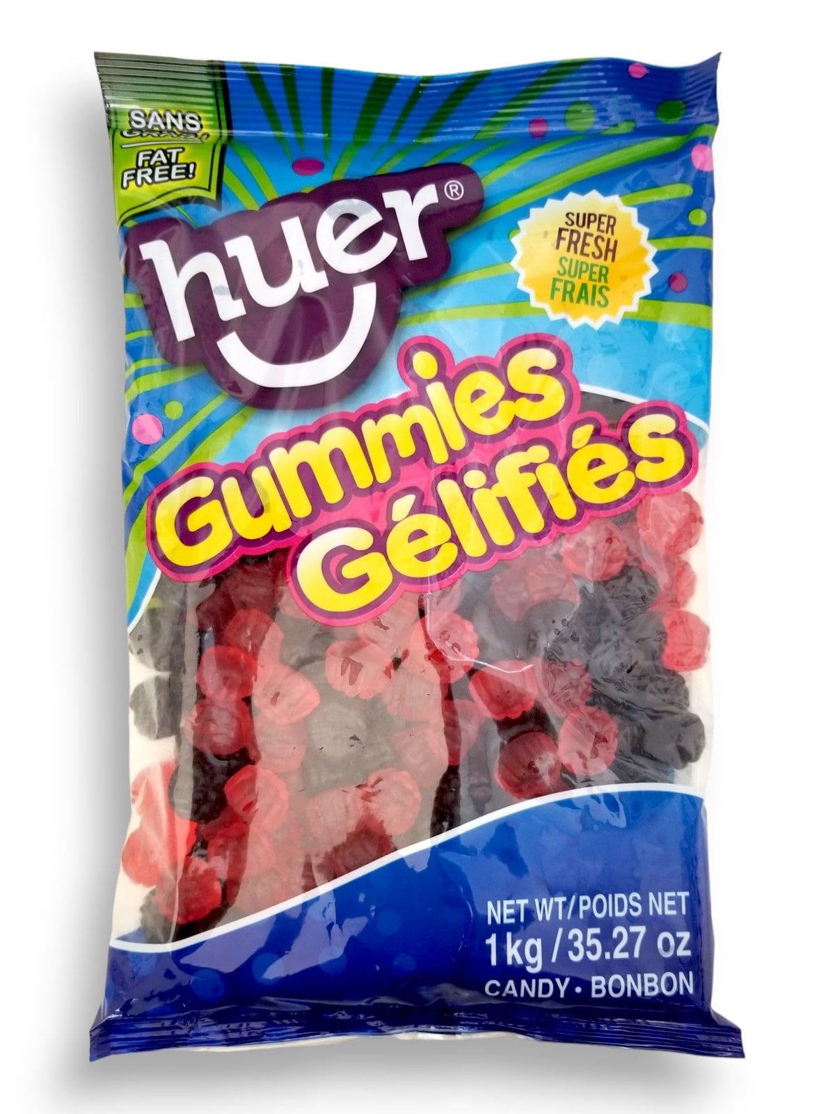 Huer Juice Berries Gummies, 1kg/2.2 lb