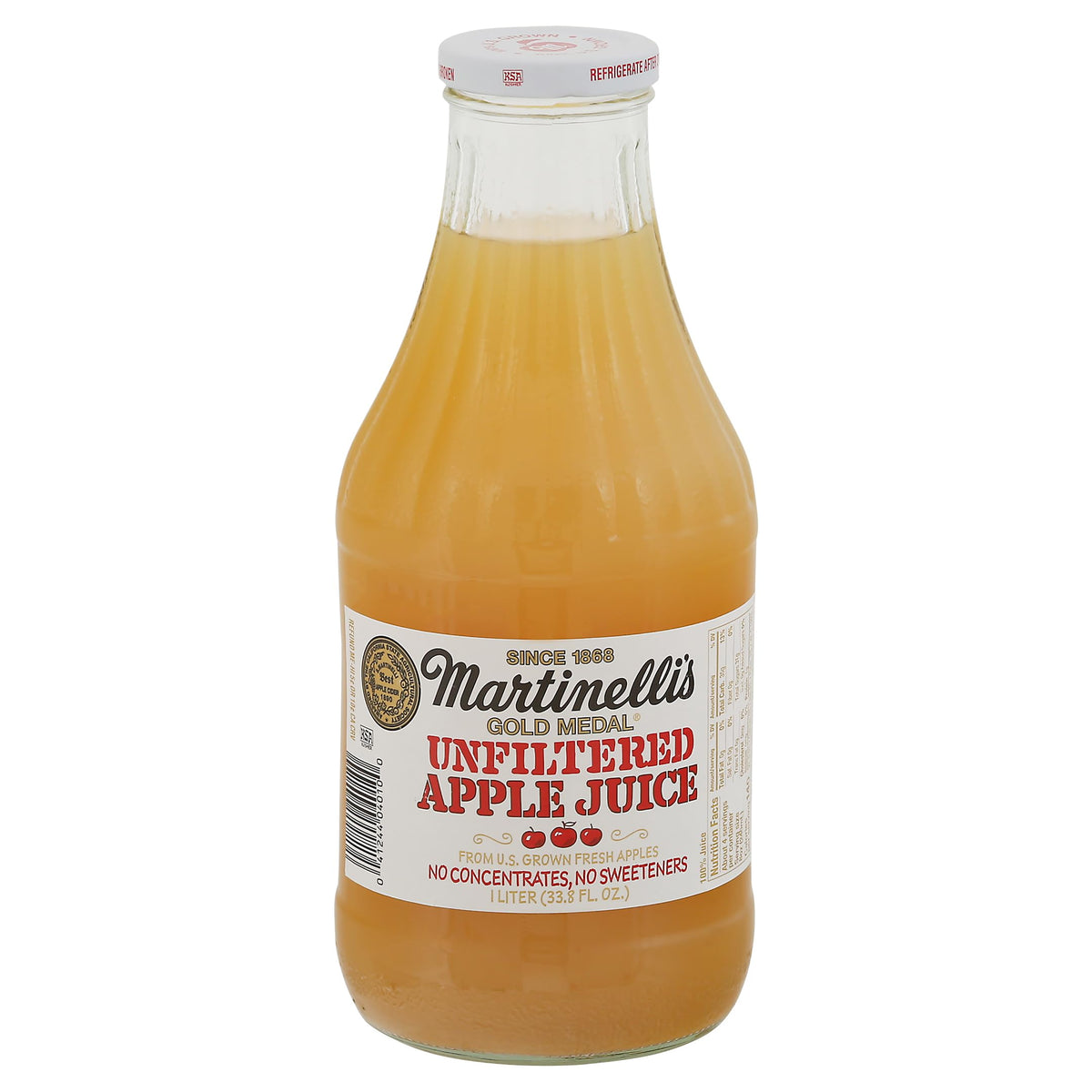 Martinelli Juice Apple Unfiltered 33.8 FO