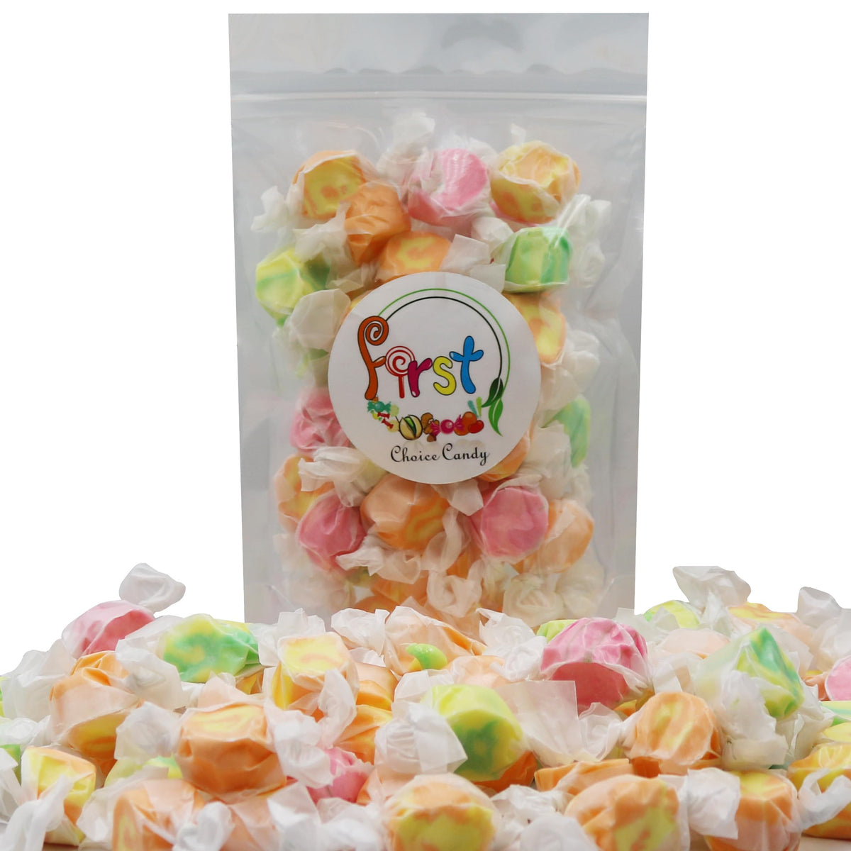 All Flavor Gourmet Salt Water Taffy (Tropical Assorted, 2 LB)