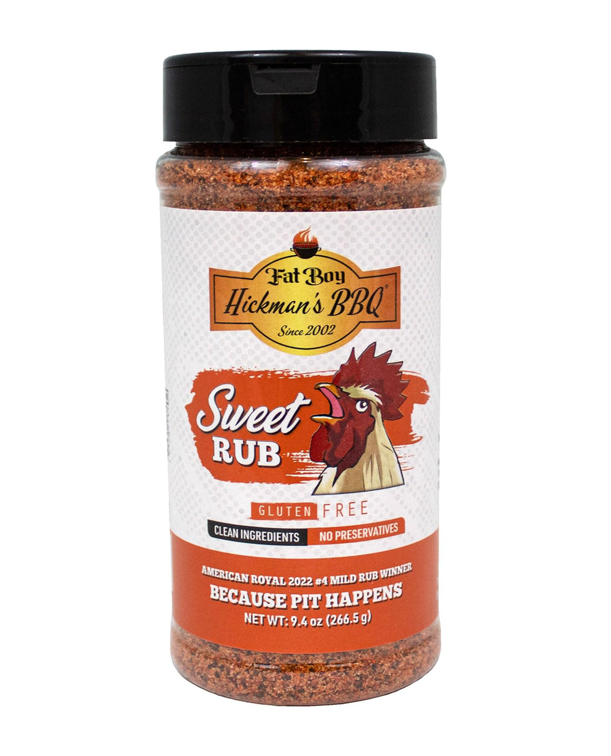Fat Boy Hickman's BBQ Sweet Rub 9.4 oz