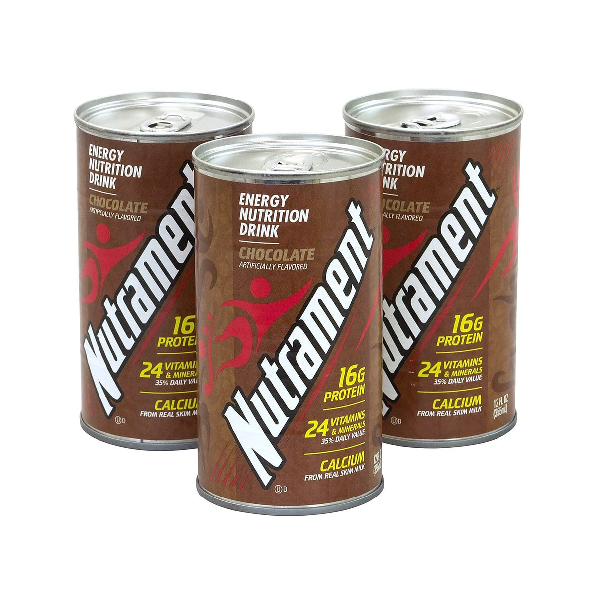 Nutrament 12 Oz Energy Nutrition Drink Chocolate Pack Of 12 (209-02578)
