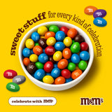 M&M'S Orange Peanut Chocolate Candy, 2 lb Bulk Resealable Bag