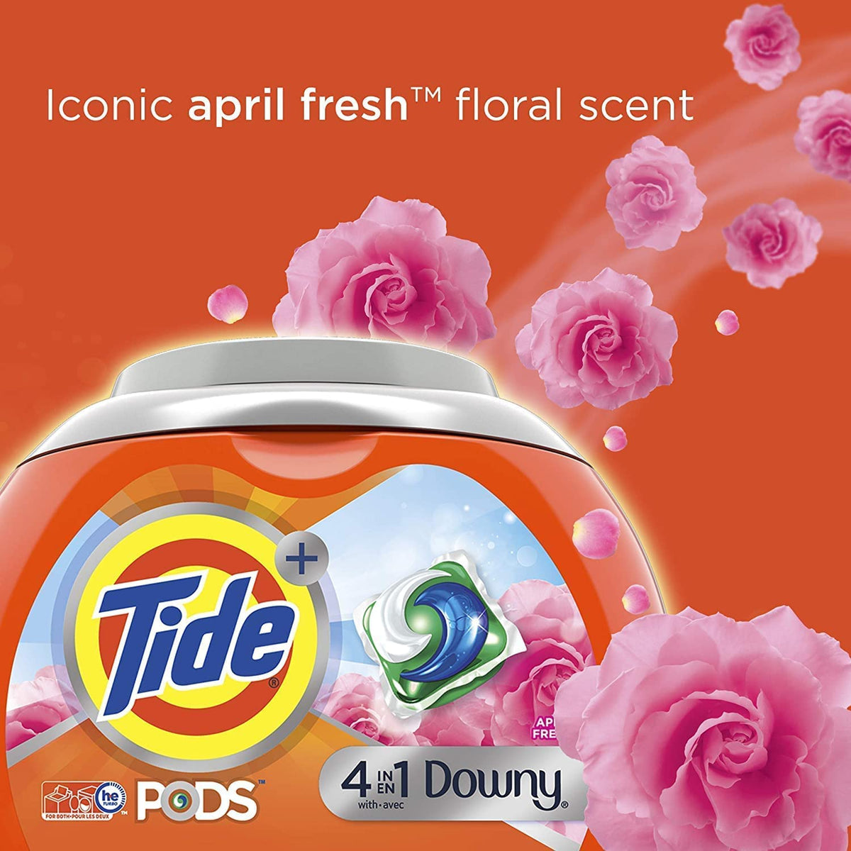 Tide Pods with Downy April Fresh, 104 Count