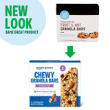 Amazon Grocery, Fruit & Nut Chewy Granola Bars, 7.4 Oz, 6 Ct