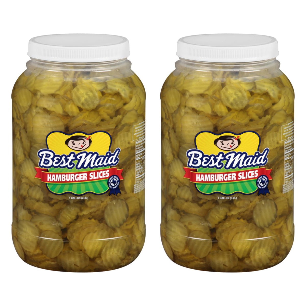 Best Maid Hamburger Slices 1 Gal (2 Pack)