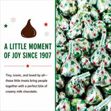 Hershe,y Kisses Sugar Cookie Chocolate Candy 60 Count Bulk Bag Individually Wrapped Creamy Chocolate Treats for Holiday Parties, Candy Dishes, Baking