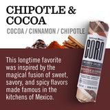Coro Chipotle & Cocoa Dried Salami Stick - 5oz | Sweet, Savory, Bold Spices