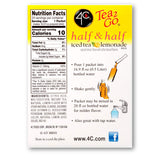 4C Half & Half Iced Tea Lemonade Mix- Sugar Free 24 pkts