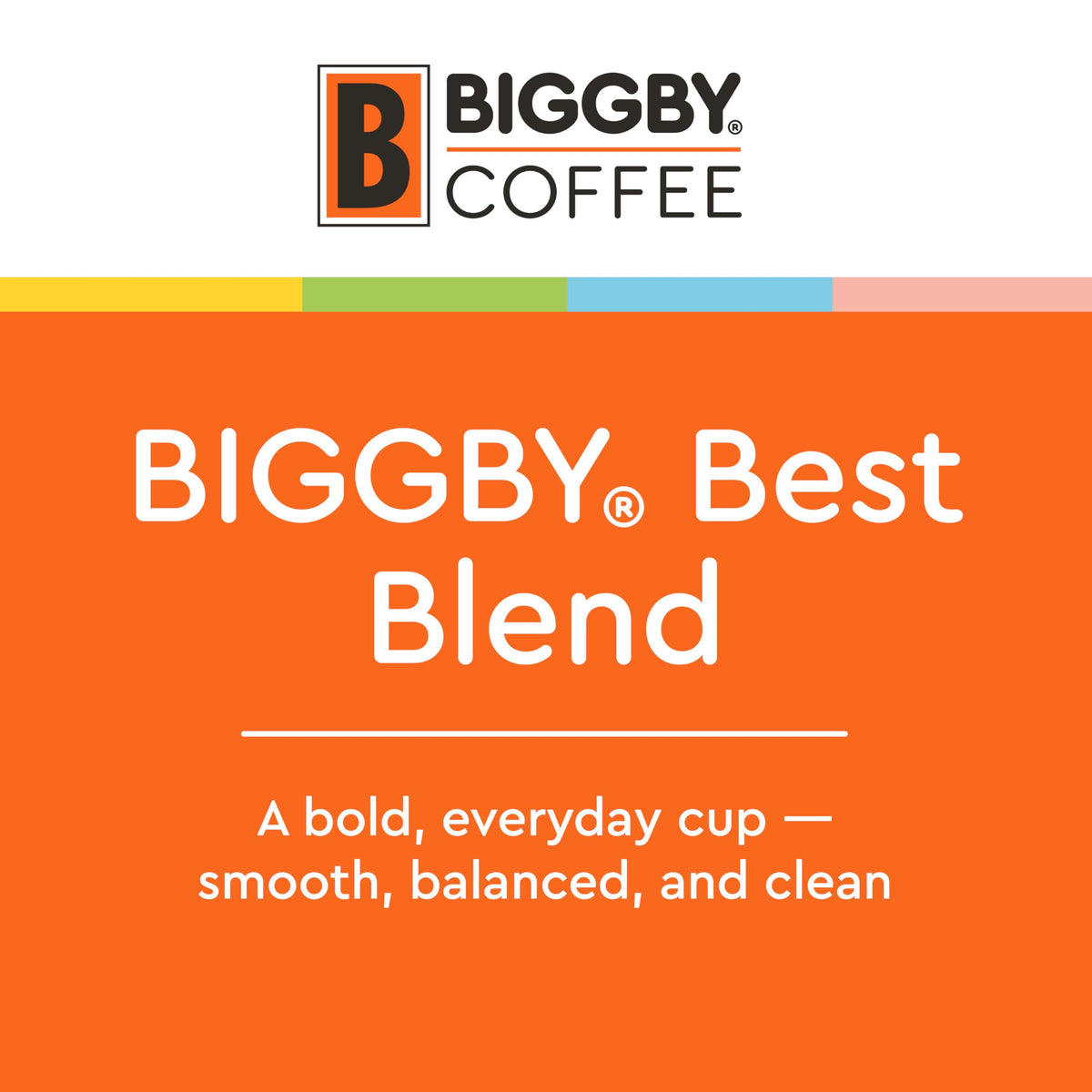BIGGBY Whole Bean Coffees (2.5 LB, BIGGBY Best Blend)