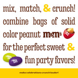 M&M'S Red Peanut Chocolate Candy, 2 lb Bulk Resealable Bag